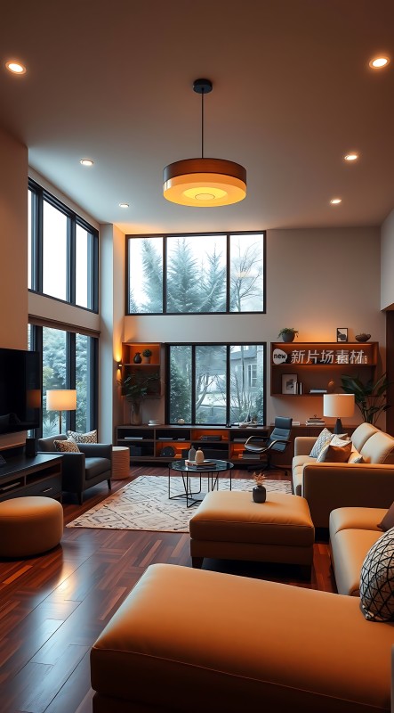 现代家居温馨舒适生活空间