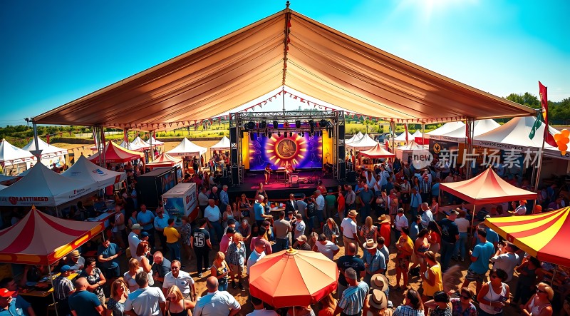 夏日狂欢节音乐、美食与欢乐的盛宴