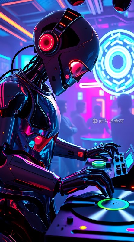 机器人夜店DJ