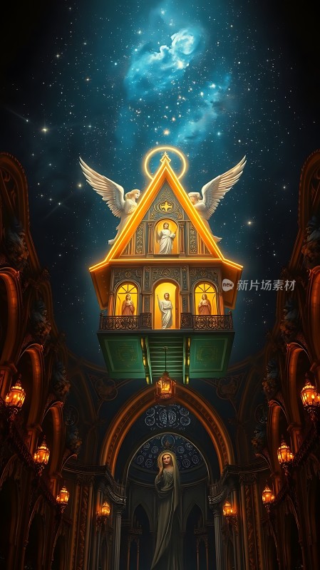 天使守护下的梦幻圣殿