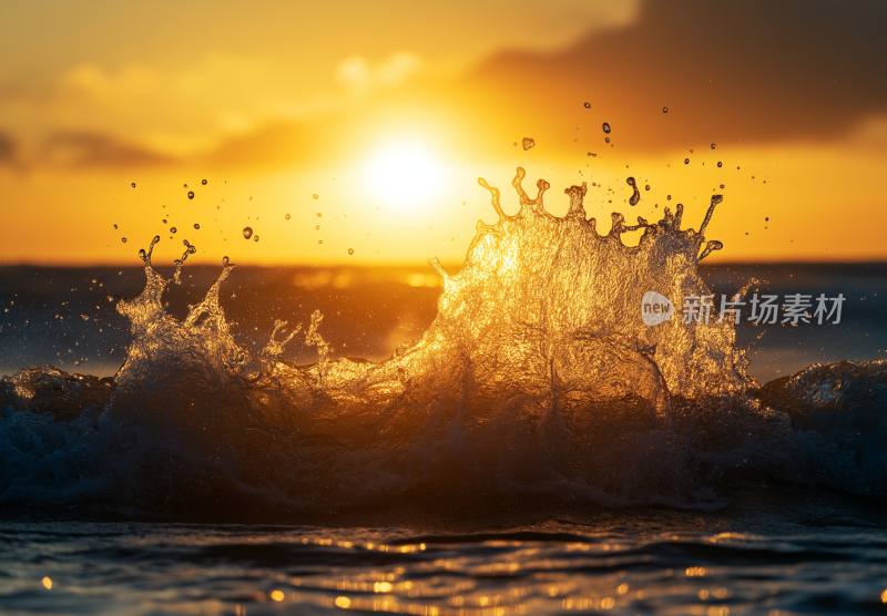 夕阳 大海 月圆 日出日落