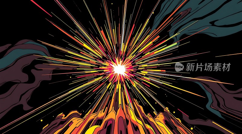 新片场素材爆炸特效