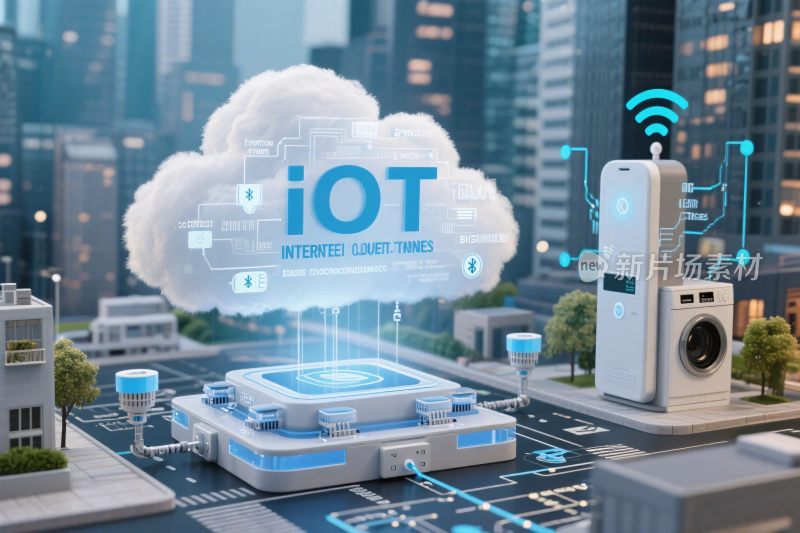 智能家居物联网概念图