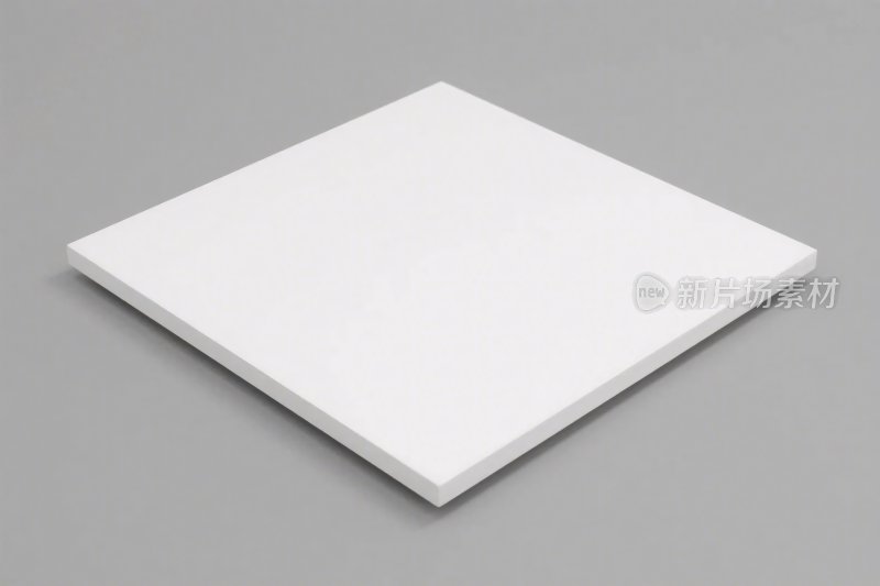 白色立体方块插画