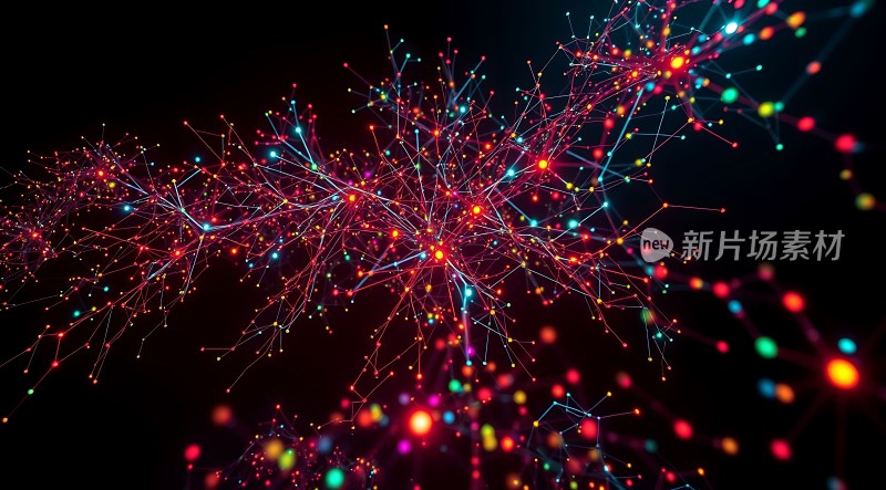 五彩斑斓的神经元网络