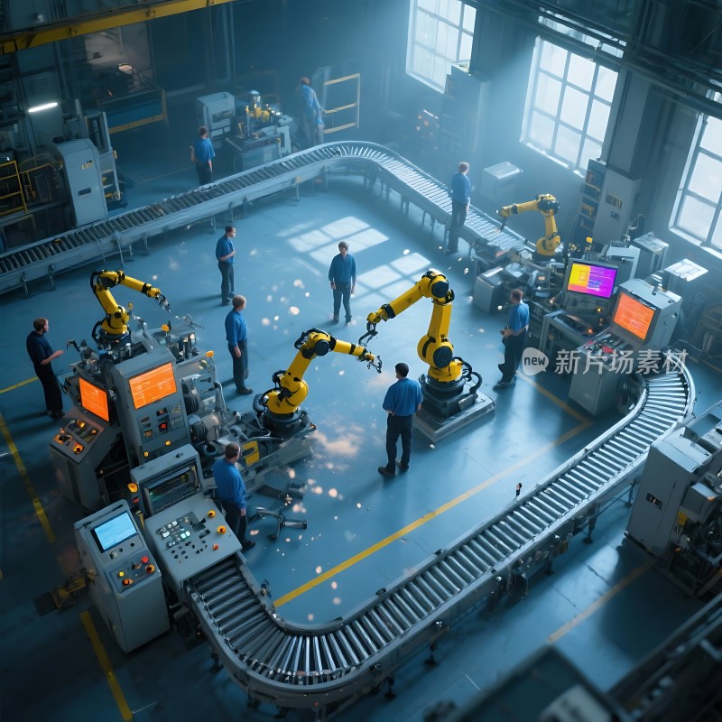 智能工厂机器人协作生产新篇章