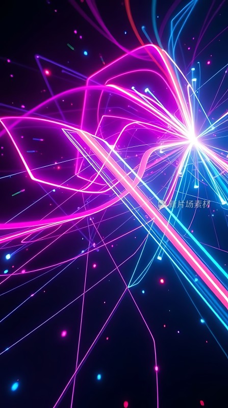 霓虹幻彩光轨