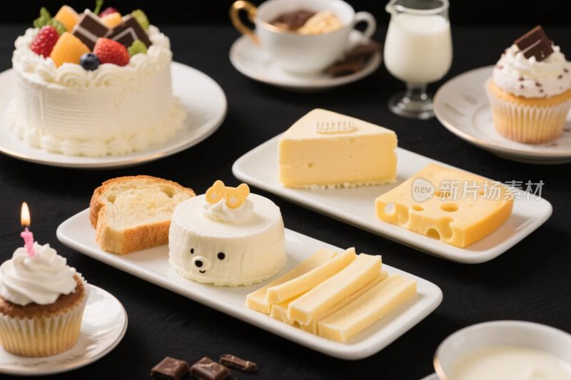 美食甜点展示图