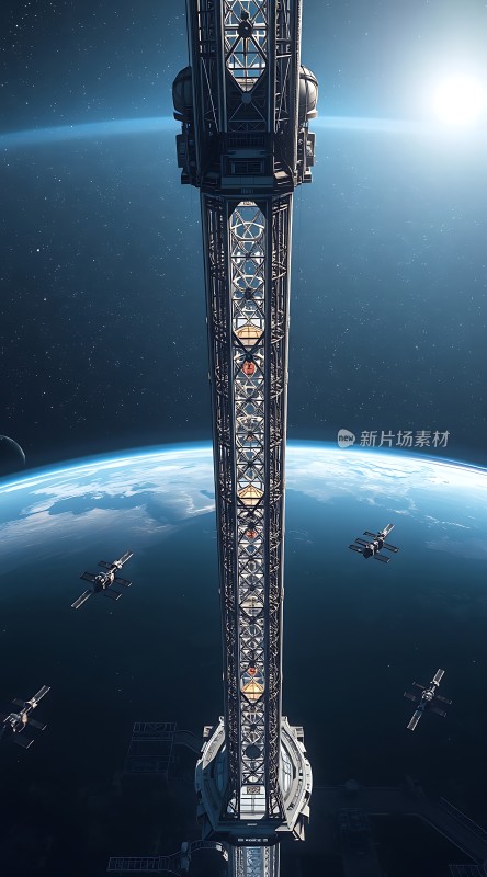 太空电梯与宇宙飞船