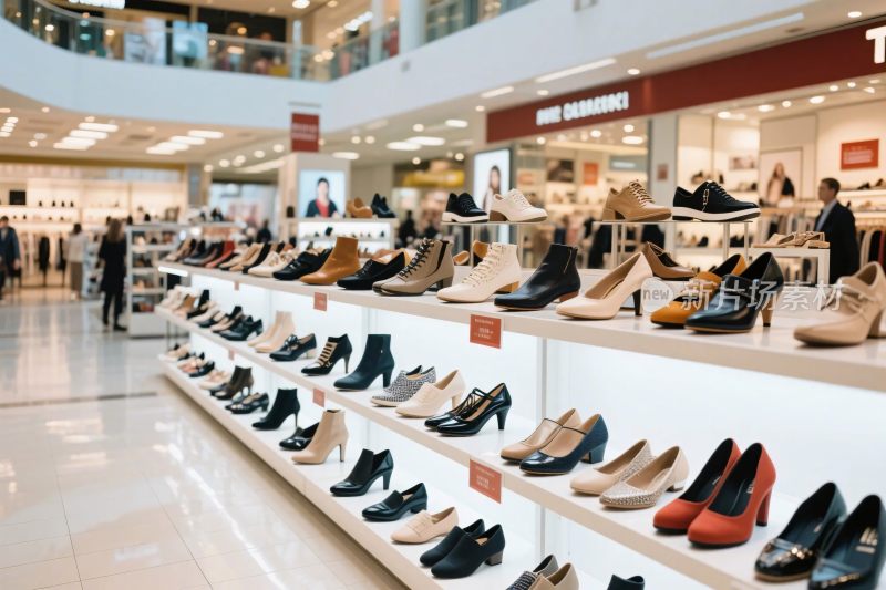 商场鞋店陈列展示