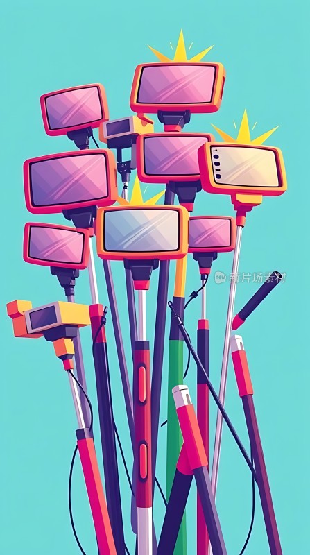 手机自拍杆大集合