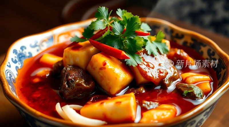 麻辣豆腐香辣诱人