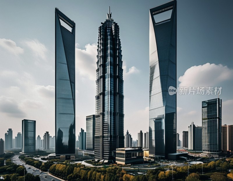 上海金茂大厦全景