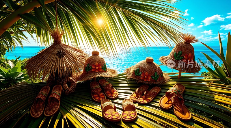 阳光下的热带风情