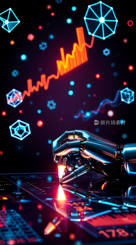 机器人绘制未来数据图景