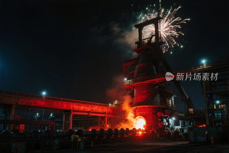 工业夜景庆典摄影