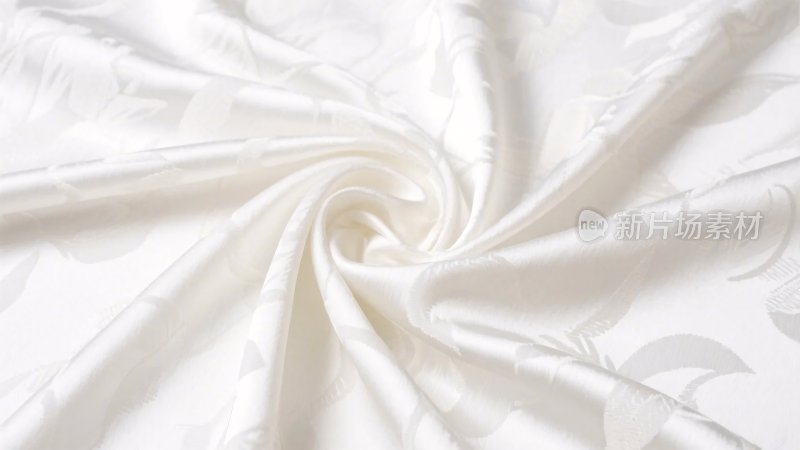 白色丝绸布料纹理