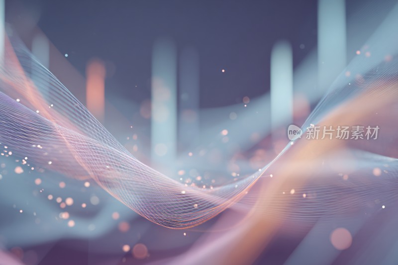 梦幻线条动感背景图