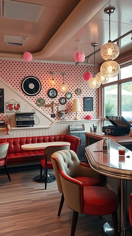 复古餐厅温馨氛围
