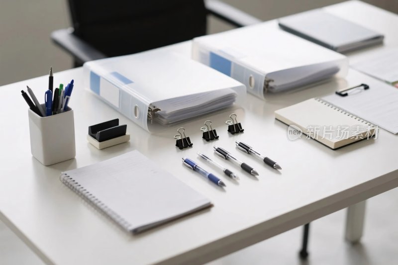 办公桌面物品布置