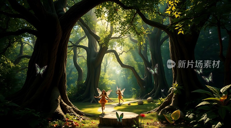 精灵森林秘境探秘