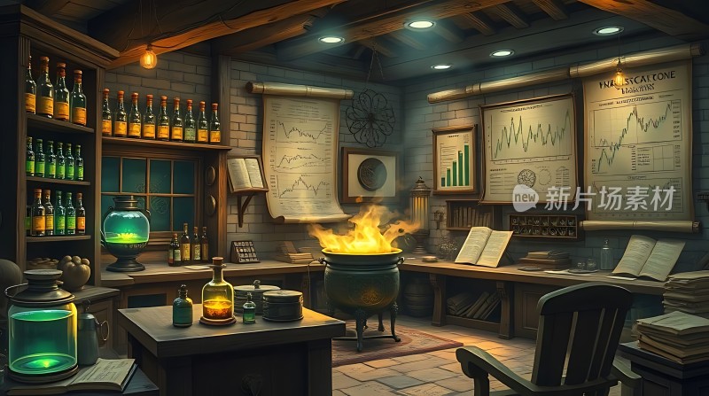 炼金术士的秘密实验室