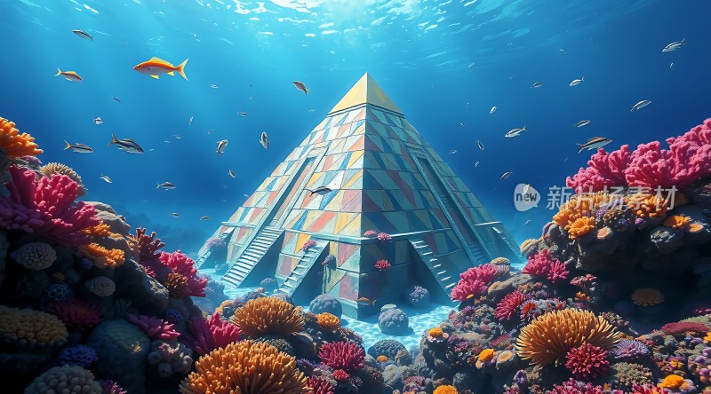 水下金字塔秘境探秘