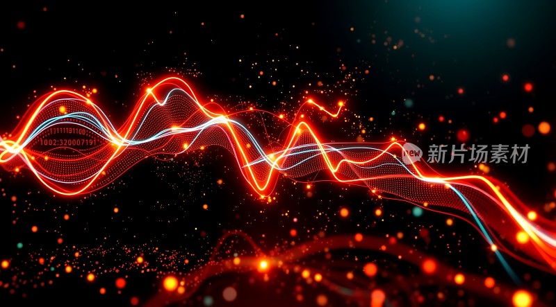 科技之光数据流与光效交织