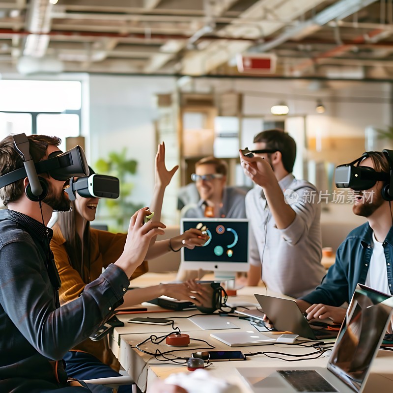 虚拟现实团队协作会议