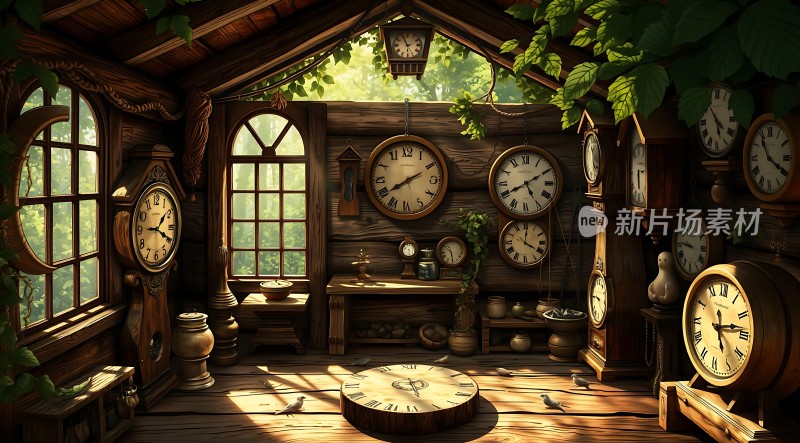 钟表工坊时光静好岁月如歌