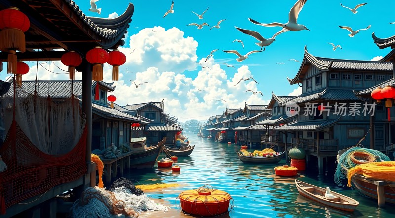 古色古香水乡风情