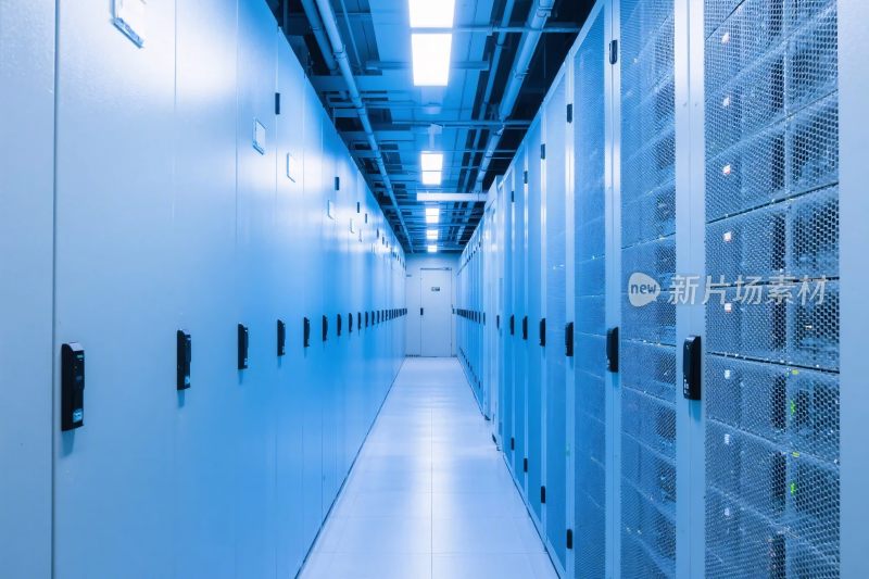 数据中心服务器机房走廊