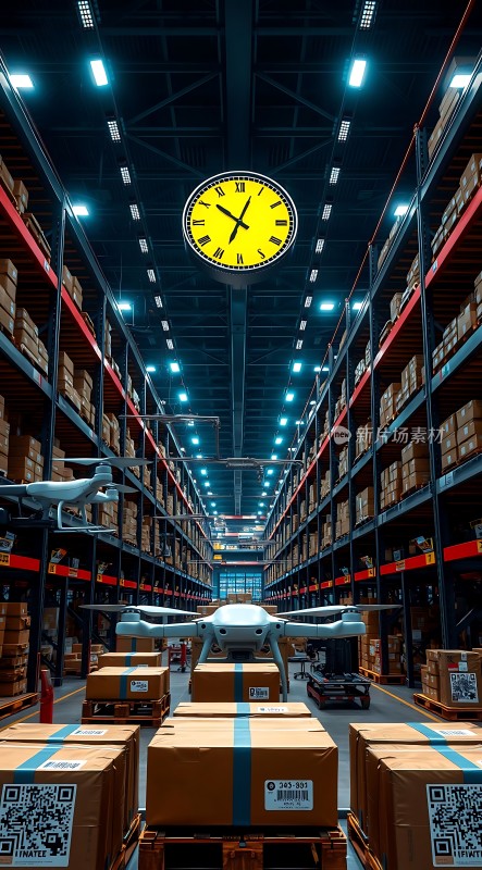 智能仓库高效物流新时代