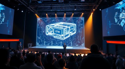 科技新品发布会现场 科技新品发布会现场