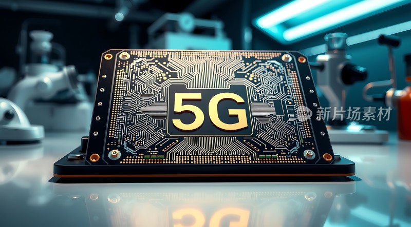 5G芯片科技感十足