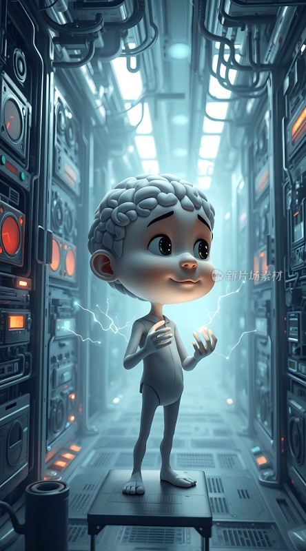 科技小精灵探索未来世界