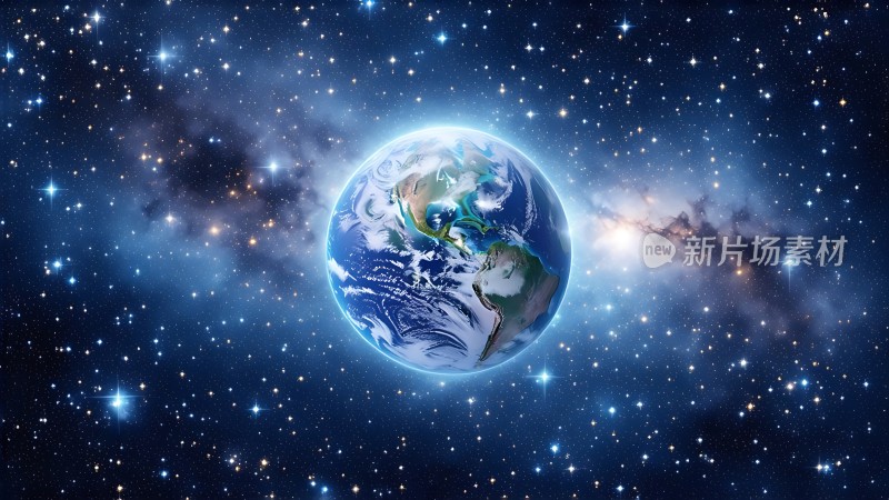 宇宙中的地球之美