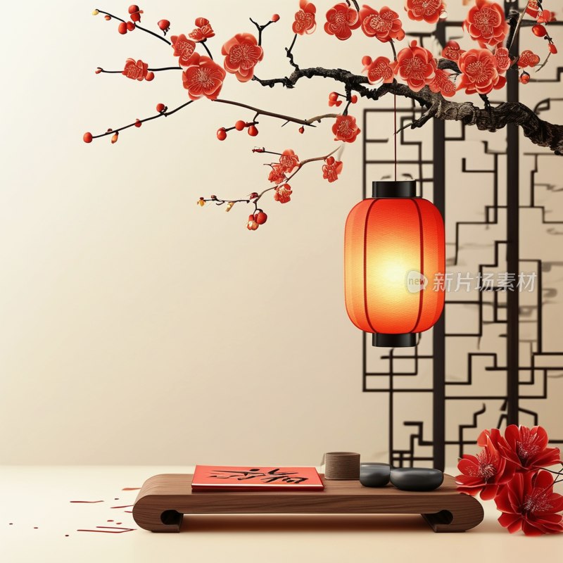 元宵节灯笼书法