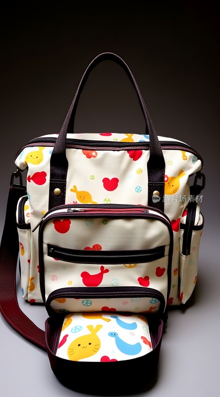 可爱卡通图案手提包