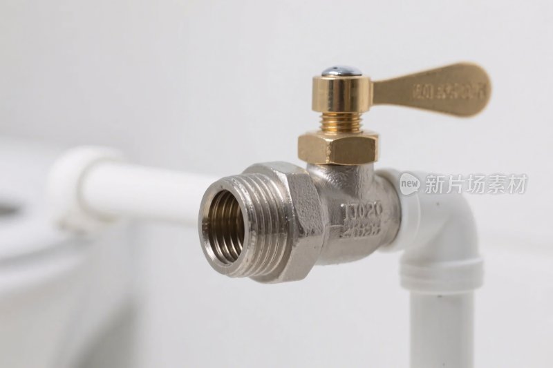 管道阀门特写图