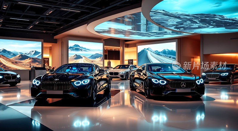 豪华车展未来座驾盛宴