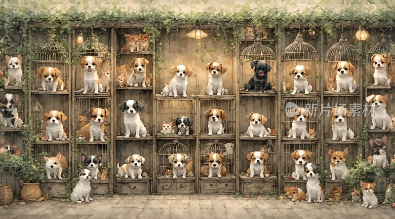 小狗小猫大集合