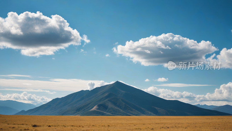 一座大高山清风景图片