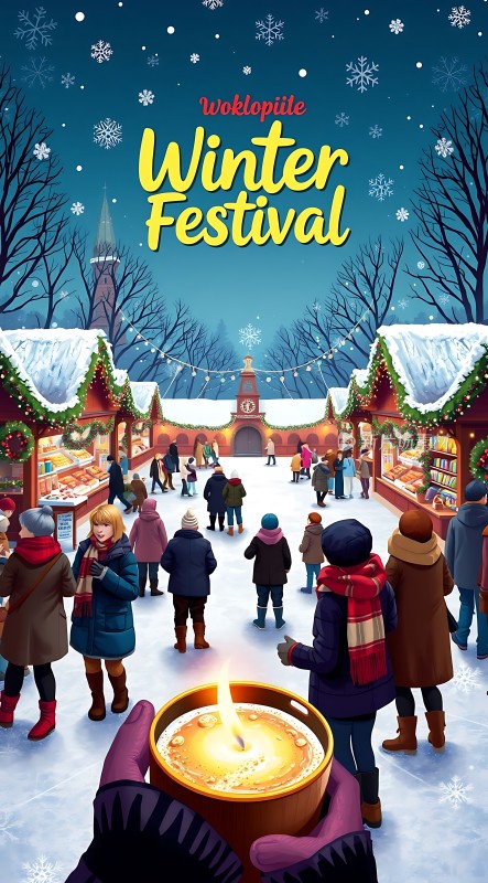 冬日集市暖意融融