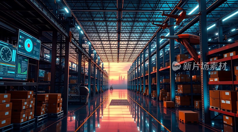 智能仓库未来物流新篇章