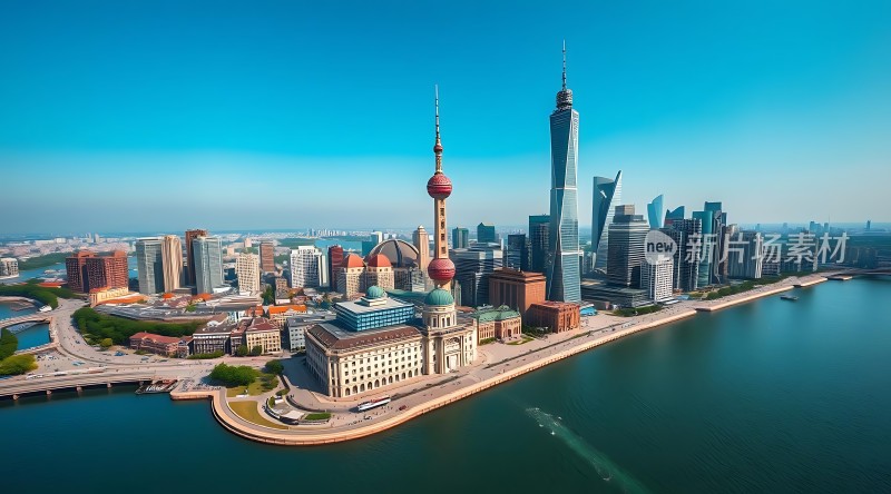 东方明珠与上海中心大厦