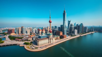 东方明珠与上海中心大厦 东方明珠与上海中心大厦