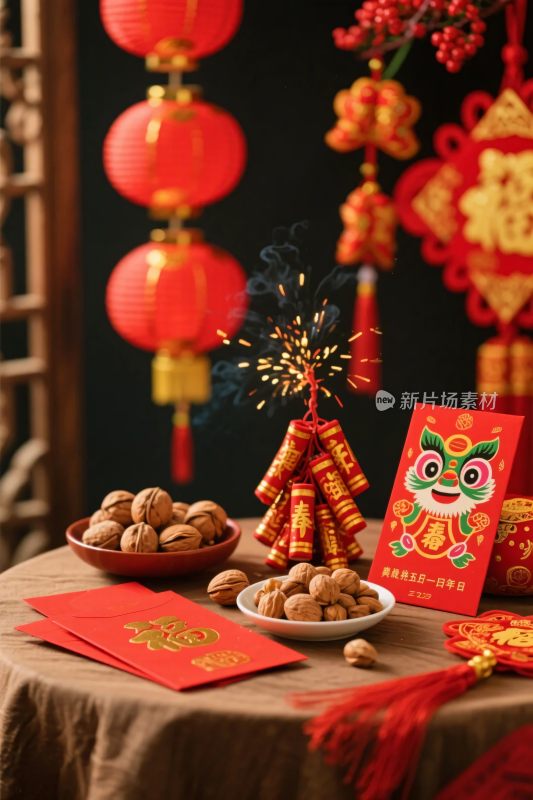 春节装饰布置图