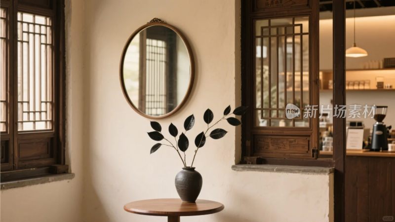 复古室内装饰场景