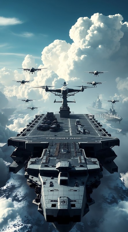 天空航母编队翱翔